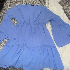 Perry winkle flowey dress